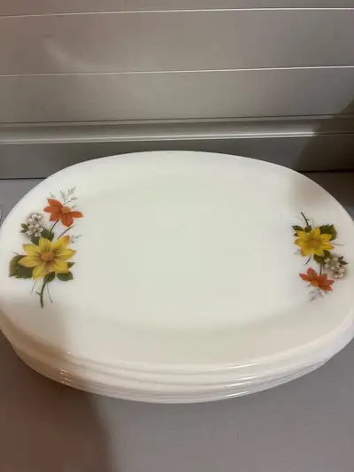 Vintage Milk Glass Plates, View more
