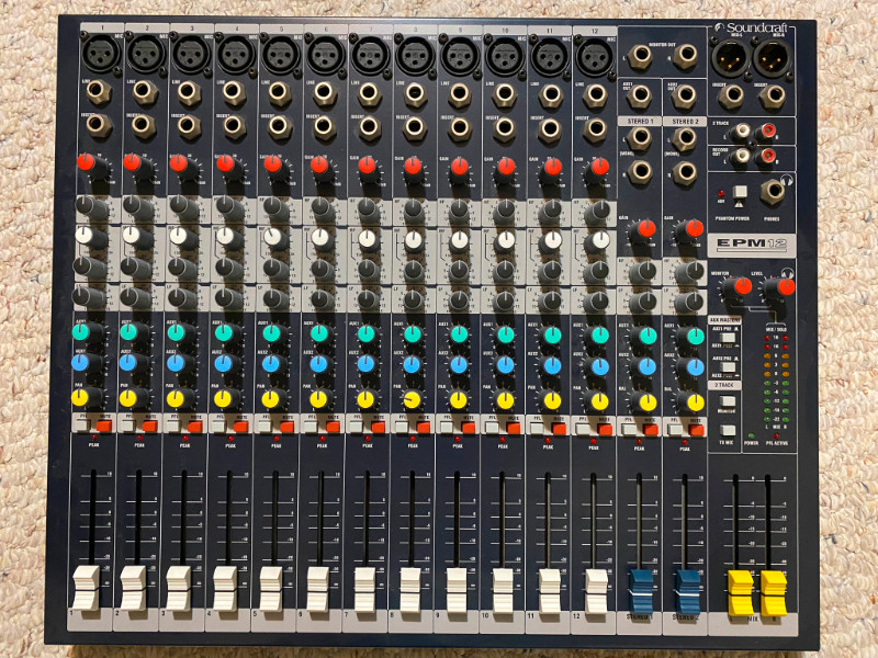 Soundcraft epm12 mixer for sale  