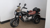 Brand New Electric Kids Motorbike with side car and soft wheels