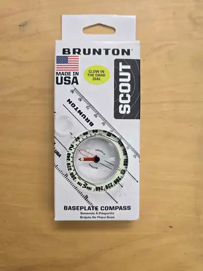 Brunton Scout Glow Compass 8010-GL - BNIB, View more