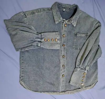 jean jacket, good condition, View more
