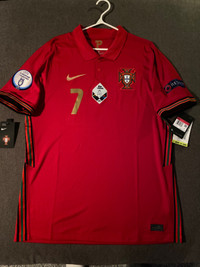 Ronaldo portugal soccer football jersey size L