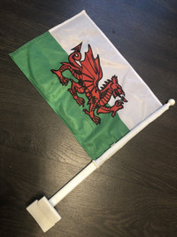 Wales flag 11X16 inch flag