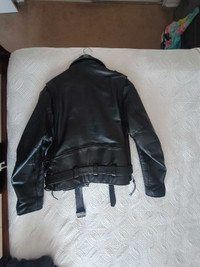 Screaming Eagle leather biker jacket