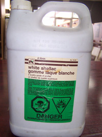 Schellac blanc recochem Gomme lacque - gallon ½ prix