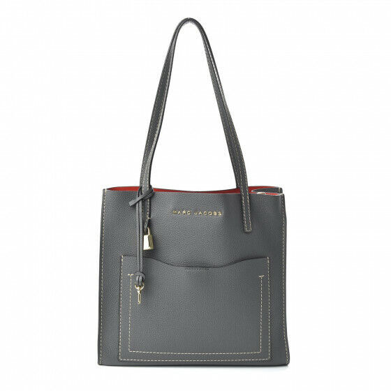 Marc Jacobs Medium Grind T-Pocket Leather Tote in Grey, EUC in Other in Edmonton