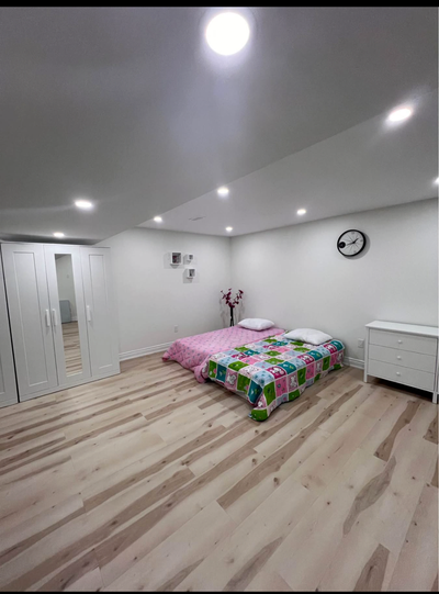 Spacious basement room for rent in a clean, well-maintained home in Waterloo. Great for students, yo...