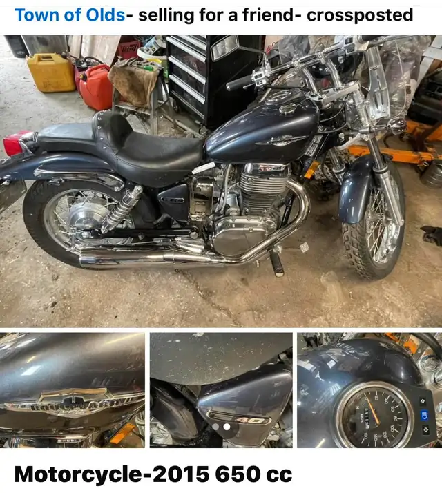 motorcycle-Motorcycle-2015 650 cc in Street, Cruisers & Choppers in Red Deer - Image 2