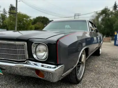 Completely redone 1970 Monte Carlo. Including Body and Paint, reproduction interior, and a powerful...