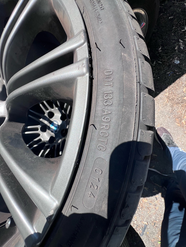235/35z/R19  All season tires with Bmw Rims in Tires & Rims in Chatham-Kent - Image 3
