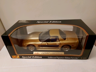 Mint in box 1:18 scale Maisto Special Edition 2003 Guldstrand Signature Edition Corvette $65 Firm