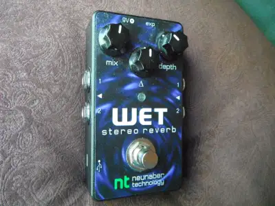 Neunaber Stereo Wet Reverb pedal USA - other effects as well, View more