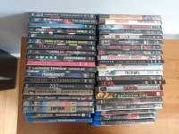 40 films..(35 dvd,5 blue ray) assorties...Voir les photos...
