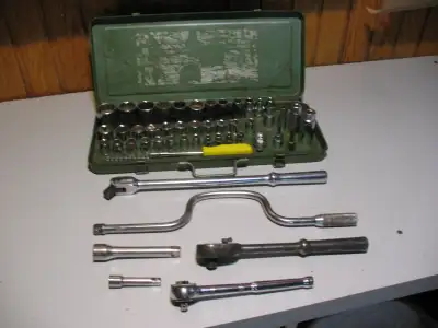 Large Size 60 Piece Socket and Screwdriver Set, View more