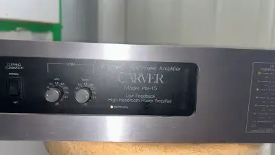 Carver Amplifier, View more