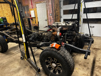 Toyota Landcruiser rolling chassis with ownership