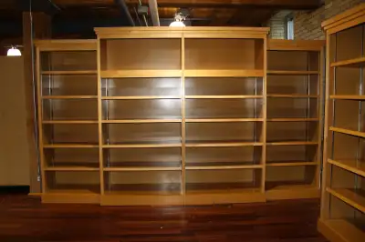 Retail Store Fixtures, Shelving Units, Display Cabinets for sale. Selling two different types of set...