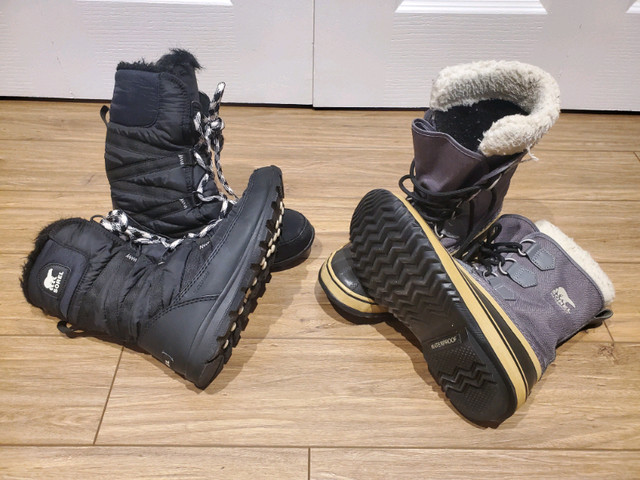 Bottes Hiver Sorel Grandeur 7 Femme Snow Boots Perfect Condition dans Femmes - Chaussures  à Ouest de l’Île - Image 2