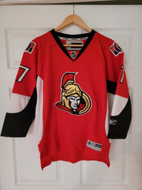 Reebok NHL Ottawa Senators SENS Hockey Jersey Youth Size S/M - New With Tags
