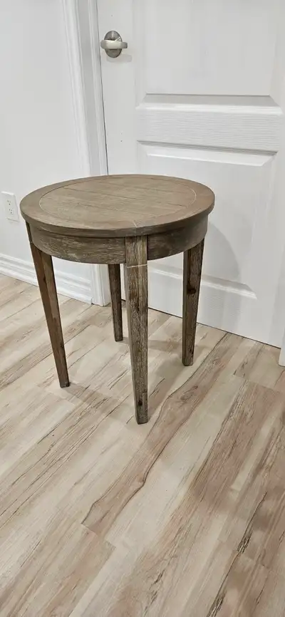Pier 1 imports round side table, View more