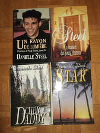 4 livres de Daniel Steel pour 20 $