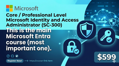 Microsoft SC-300 | Identity & Access Admin | Azure AD, View more