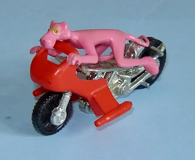 Vintage Pink Panther and His Rocket Motorcycle-Corgi Junior-1979 in Arts & Collectibles in City of Toronto - Image 6