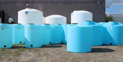 NEW - Above Ground Water Tanks - from 400USG to 1775USG