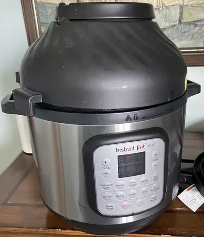 Instant Pot duo, crisp and air fryer, View more