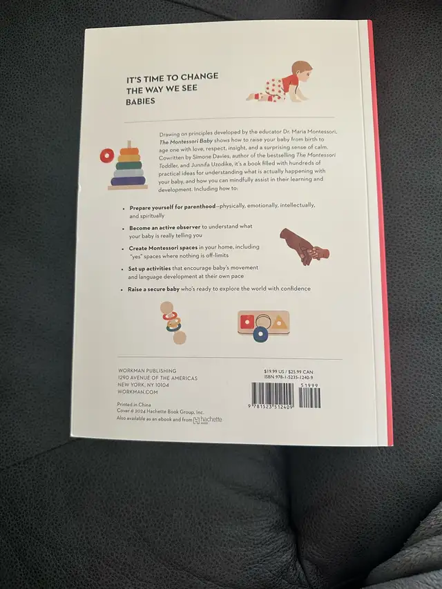 Montessori Baby Book in Non-fiction in Saskatoon - Image 3