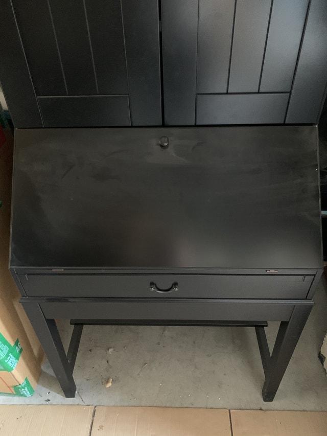 Ikea Hemnes Secretary Desk Bookcases & Shelving Units Calgary Kijiji