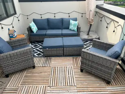 Wicker Patio Furniture Set, View more