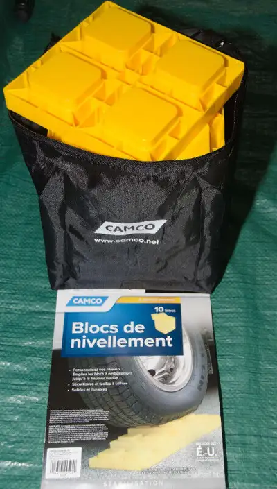 flambant neuf. Ensemble de 10 blocs de nivellement. Camco 44505