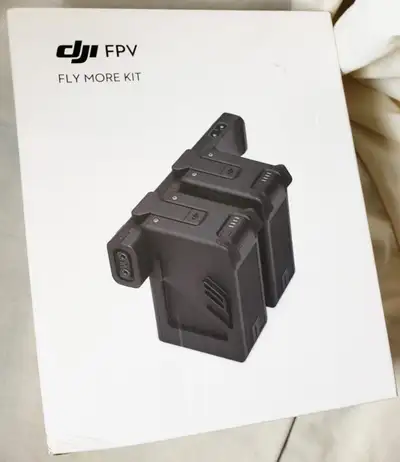 DJI FPV Drone Fly More Battery kit with Hub - NEW SEALED, View more