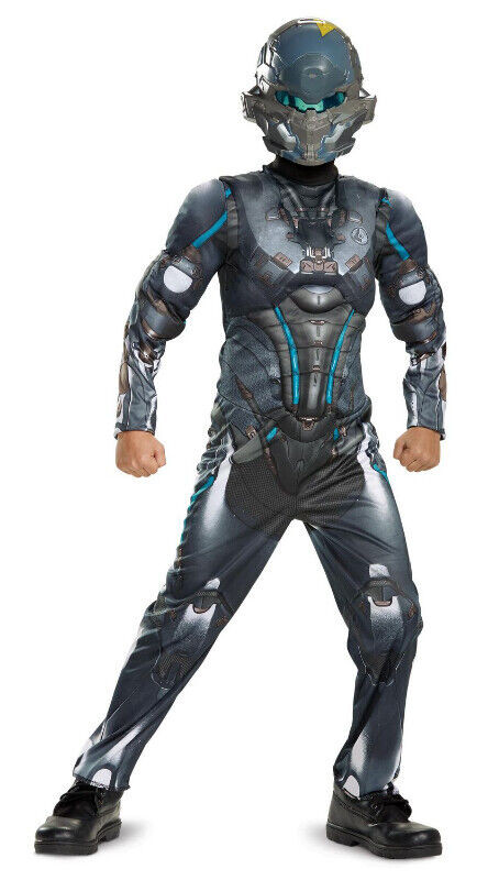 HALO Spartan Locke Boys Halloween Costume, size L (10-12), NEW in Costumes in London - Image 3