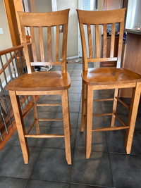 Kitchen Stools- maple Canadel 