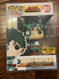 FUNKO POP My Hero Academia DEKU (BATTLE) HOT TOPIC EXCLUSIVE 252