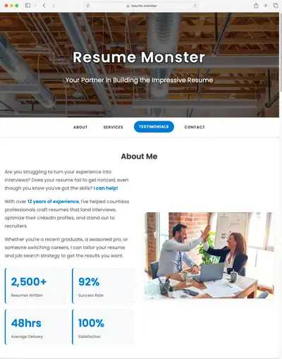 Resume & LinkedIn Revamp for Tech Roles – Expert Help Available, View more