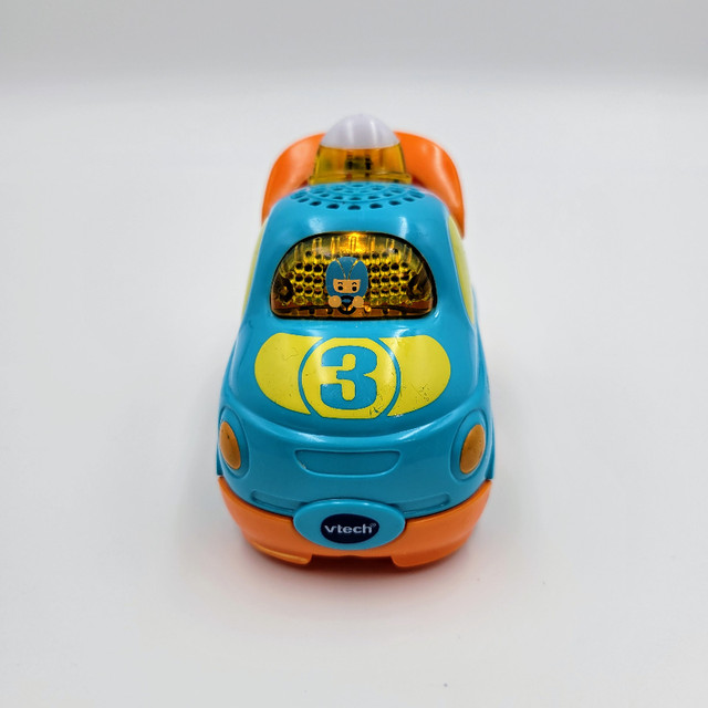 Vtech Go! Go! Smart Wheels Race Car #3 Blue Toy Tested Read. You in Toys & Games in Strathcona County - Image 2