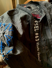 Vintage Embroidered DIESEL shirt