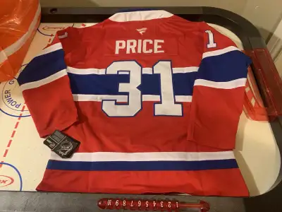 Montreal Canadien mens medium Carey  Price Jersey, View more