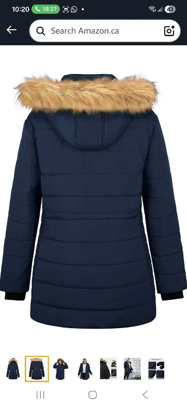 Soularge Winter Jacket Coat in Women's - Tops & Outerwear in Kitchener / Waterloo - Image 3