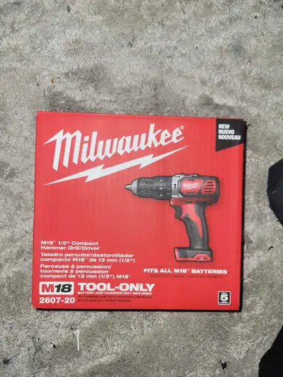 Milwaukee M18 18-Volt 1/2-Inch Hammer Drill, View more