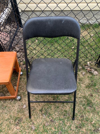 Used furniture good for a garage or camping 