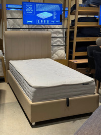 Single Bed with Storage + Mattress