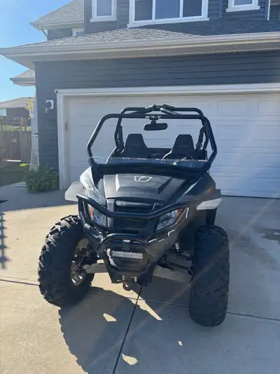 -Very Well Maintained and stored in Garage -Never abused -Low Km’s (1,984) -14” Aftermarket Arctic C...