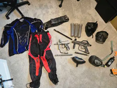 Lot of Paintball Gear, View more