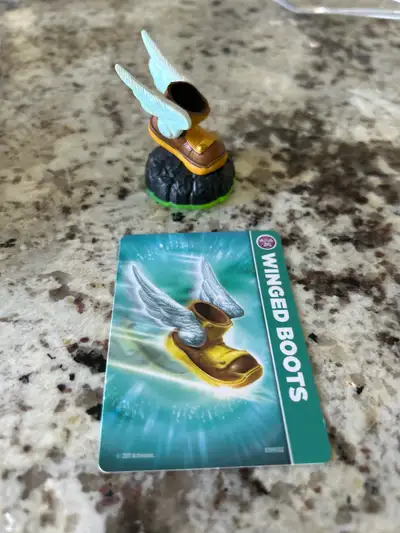 Skylanders Spyro's Adventure Winged Boots + stat card, View more