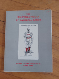The Encyclopedia of Baseball Cards - Volume 1 - 19th Century