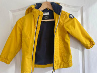 H&M Kids 3T Yellow Rain Jacket